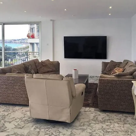 Promenade Des Amazing Sea View 140m2 3br Apartment *